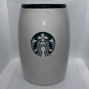 STARBUCKS Ceramic Mermaid Logo Hermetic Lid Storage Canister